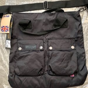 Belstaff Belflex “New Sack” Black Bag